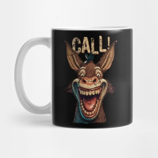 Poker Donkey Call Mug